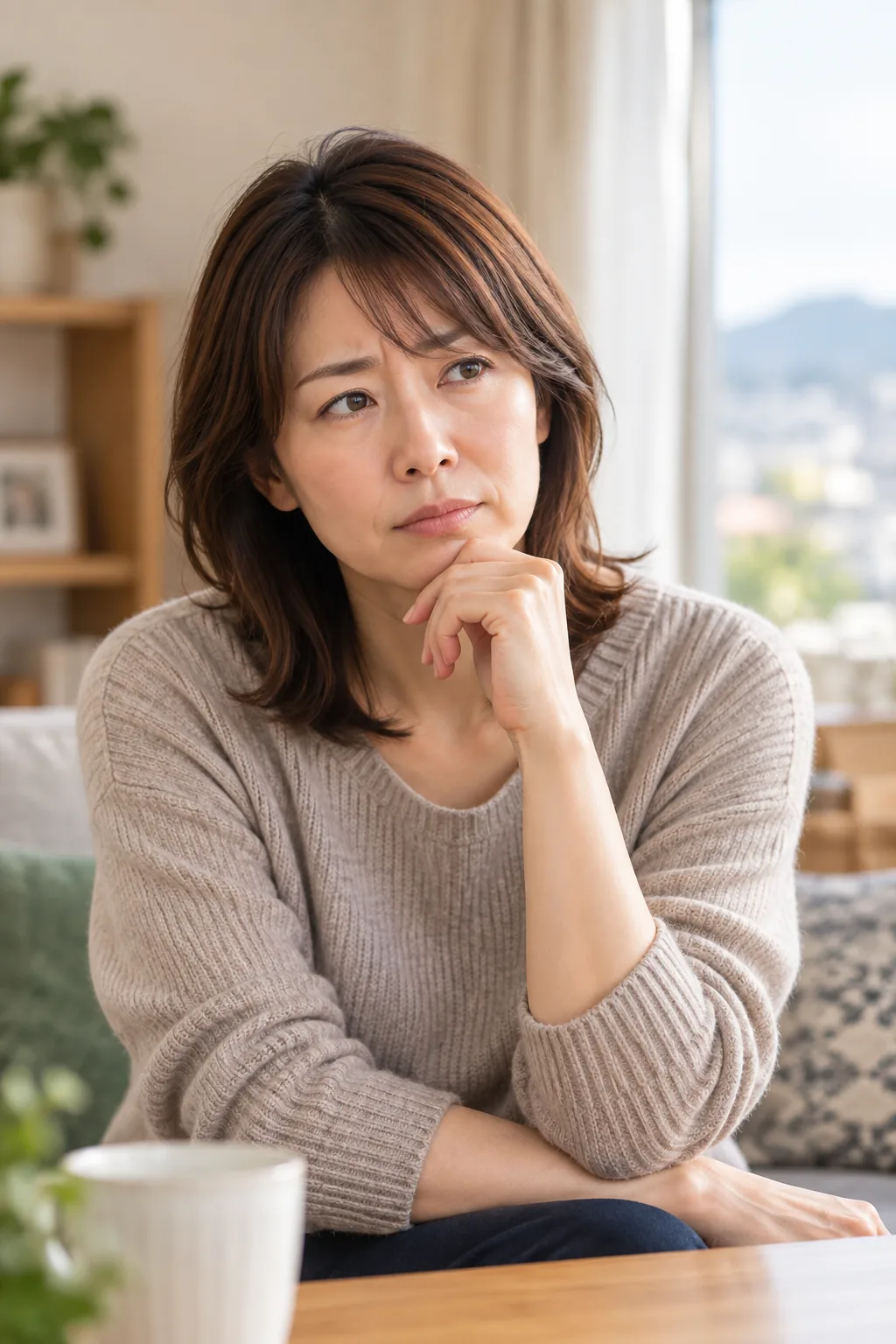 悩む女性
