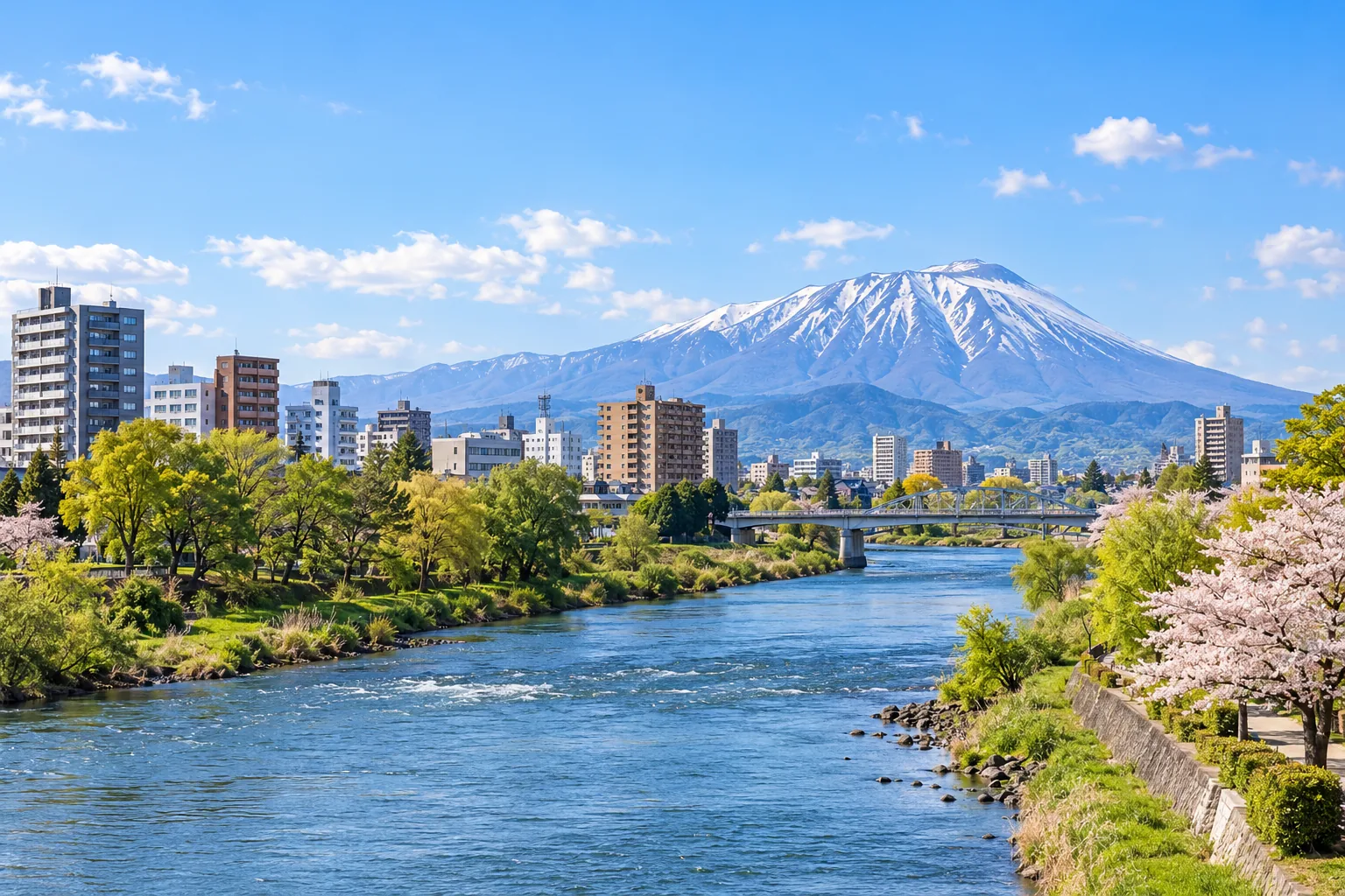 盛岡の風景